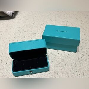 Tiffany earring box and case